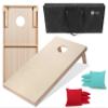 Tailgating Pros Premium Cornhole Game - Regulation or Tailgating Size Corn Hole Boards w/Corn Filled Bean Bags & Optional LED Lights view 1