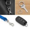 10mm 316 Stainless Steel Key Rings Heavy Duty Split Rings for Scuba Gear 20 Piece view 3