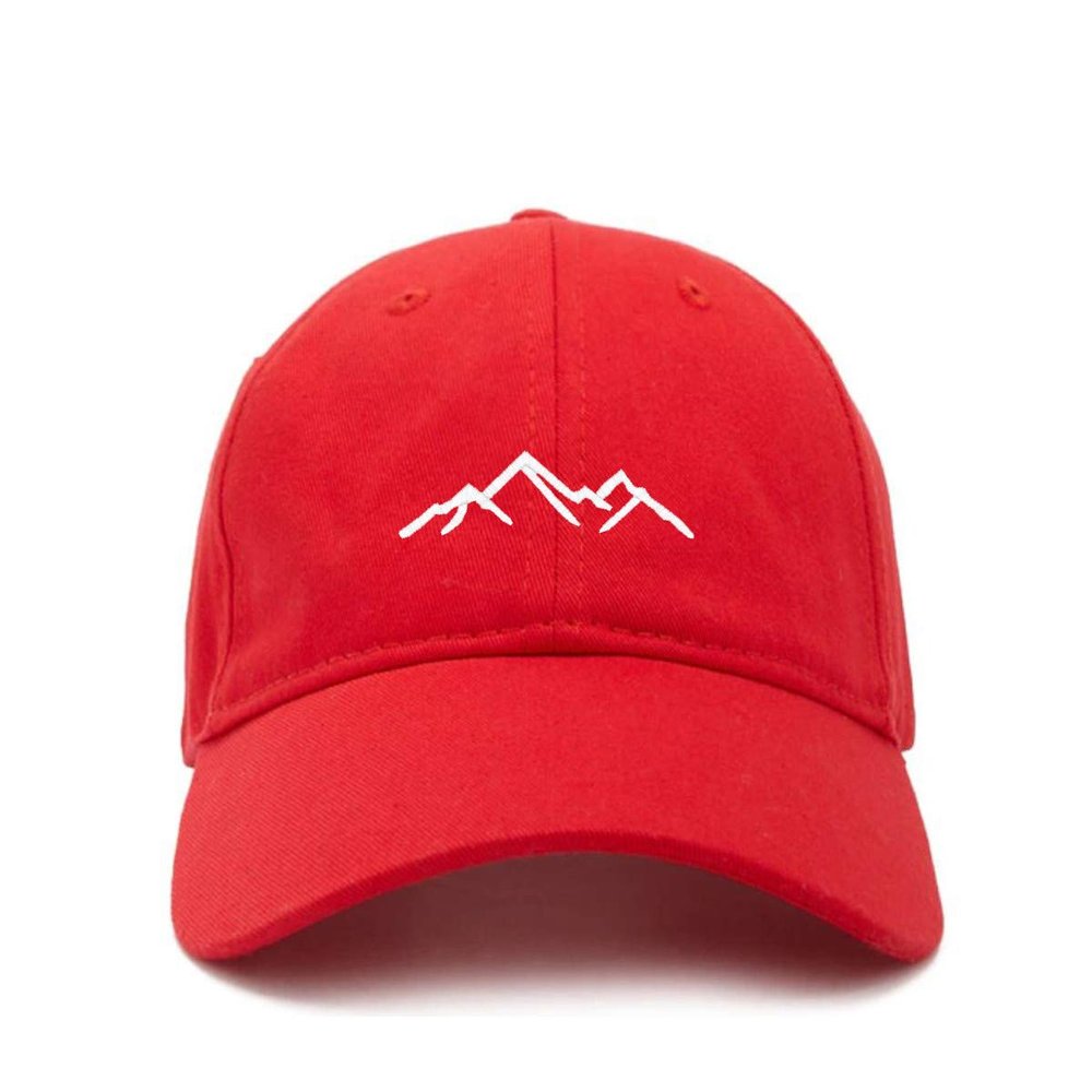 DSGN By DNA Mountain Outdoors Baseball Cap Embroidered Cotton Adjustable Dad Hat