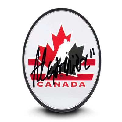 Upper Deck Alexis LAFRENIRE Team Canada Acrylic Puck