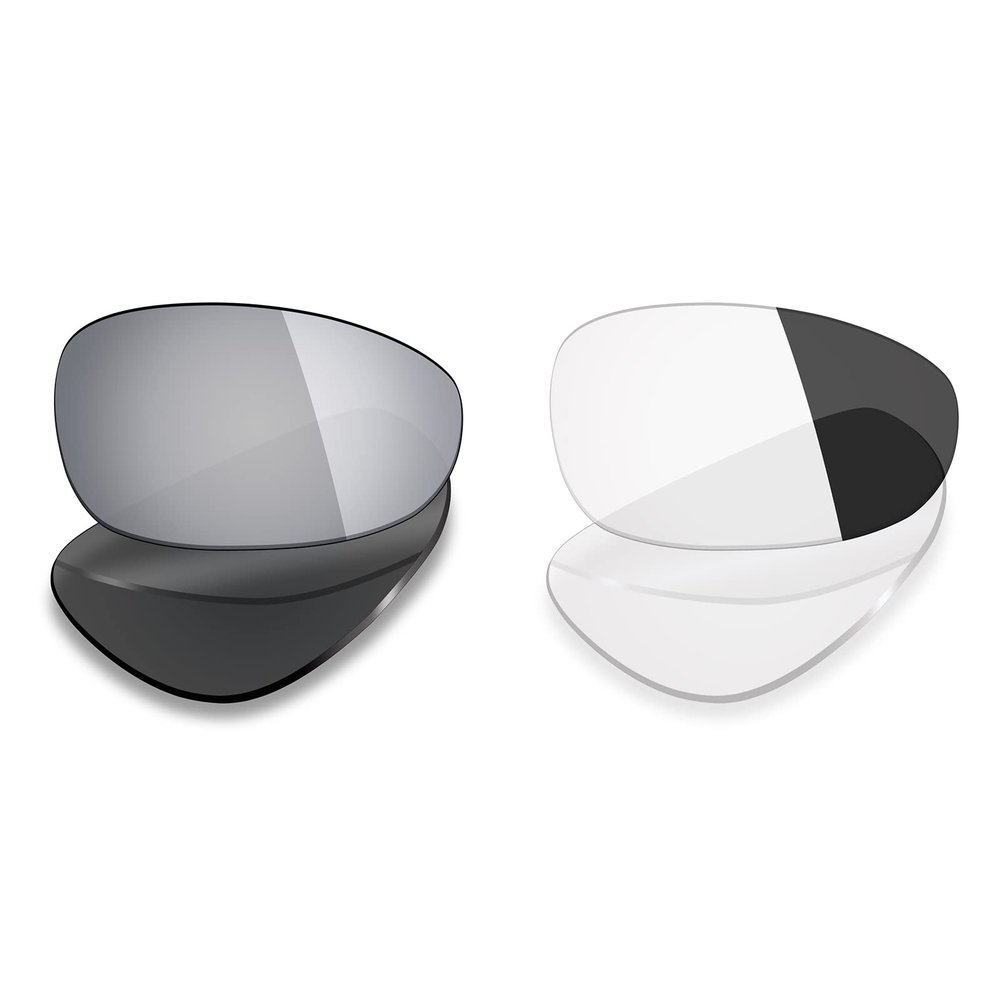 Mryok 2 Pair Polarized Replacement Lenses for Oakley Juliet Sunglass - Options