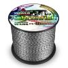 Ashconfish Colorfast Braided Fishing Line- 8 Strands Braided Lines Fadeless -Abrasion Resistant - Zero Stretch-Smaller Diameter, 500M/547Yards 15LB Black and White view 1