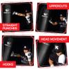 PROLAST Heavy Punching Kicking Bag for Adults, Boxing, MMA, Martial Arts, Muay Thai, Kickboxing, Strength Training Equipment, 6ft, 150 lbs, Rhino Logo, Black, Filled with Bottom D-Ring view 2