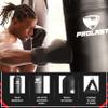 PROLAST Heavy Punching Kicking Bag for Adults, Boxing, MMA, Martial Arts, Muay Thai, Kickboxing, Strength Training Equipment, 6ft, 150 lbs, Rhino Logo, Black, Filled with Bottom D-Ring view 3