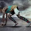 QUXIANG Copper Compression Socks for Women & Men Circulation (8 Pairs) - Best for Running Athletic Cycling - 15-20 mmHg (S/M,Multi 08) view 2