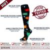 QUXIANG Copper Compression Socks for Women & Men Circulation (8 Pairs) - Best for Running Athletic Cycling - 15-20 mmHg (S/M,Multi 08) view 3