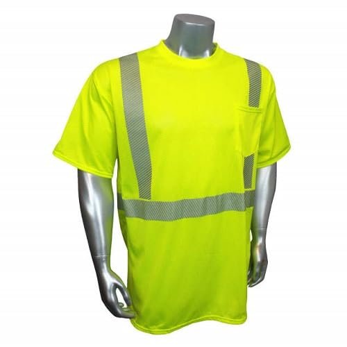 Radwear LHV-XTS-AR-P-L Industrial Safety Shirt Short Sleeve