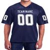 Custom Football Replica Team Jersey (X-Large, Navy - 2 Line) view 1