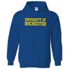 AH01 - University of Rochester Yellowjackets Basic Block Hoodie - Medium - Royal view 1
