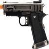 Evike Airsoft - WE-Tech Hi-Capa 3.8 Velociraptor Gas Blowback Airsoft Pistol (Color: Silver) view 3
