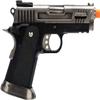 Evike Airsoft - WE-Tech Hi-Capa 3.8 Velociraptor Gas Blowback Airsoft Pistol (Color: Silver) view 4