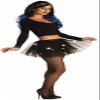 Forum Novelties Women's Black Light Activated Tutu, One Size view 1