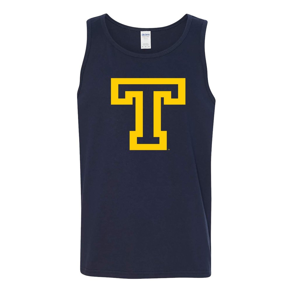 UGP Campus Apparel AT02 - Trinity College Bantams Primary Logo Tank TOP - X-Large - Navy