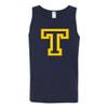 UGP Campus Apparel AT02 - Trinity College Bantams Primary Logo Tank TOP - X-Large - Navy view 1