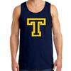 UGP Campus Apparel AT02 - Trinity College Bantams Primary Logo Tank TOP - X-Large - Navy view 4