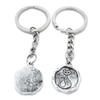 1 Item Metal Keychain Keyring Key Tags Chains Rings Jewelry Bag Charms T8YQ6 Crown Cat Kitten Tag view 1