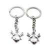 1 Item Metal Keychain Keyring Key Tags Chains Rings Jewelry Bag Charms YC2G1 Love Heart Pigeon Birds view 1
