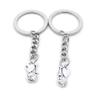 20 Items Metal Keychain Keyring Key Tags Chains Rings Jewelry Bag Charms YC6H6 I Love Volleyball view 1