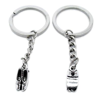 1 Item Metal Keychain Keyring Key Tags Chains Rings Jewelry Bag Charms Y7TI3 Cloth Shoes