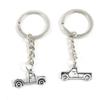 1 Item Metal Keychain Keyring Key Tags Chains Rings Jewelry Bag Charms M6ID7 Truck Car view 1
