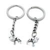 1 Item Metal Keychain Keyring Key Tags Chains Rings Jewelry Bag Charms T5PY8 Camel view 1