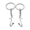 20 Items Metal Keychain Keyring Key Tags Chains Rings Jewelry Bag Charms SP7G4 Saxophone view 1