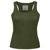 NE PEOPLE Womens Tank Top Sleeveless Racerback Basic Stretch Comfy Slim Fitted Ribbed Knit Tops T Shirt NEWT386 Army Green XL view 1
