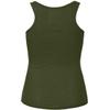NE PEOPLE Womens Tank Top Sleeveless Racerback Basic Stretch Comfy Slim Fitted Ribbed Knit Tops T Shirt NEWT386 Army Green XL view 3
