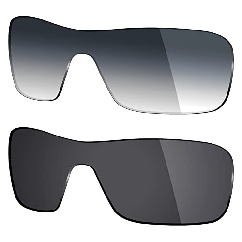 Mryok 2 Pair Polarized Replacement Lenses for Oakley Turbine Rotor Sunglass - Options