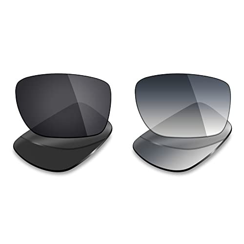 Mryok 2 Pair Polarized Replacement Lenses for Oakley Turbine Sunglass - Options
