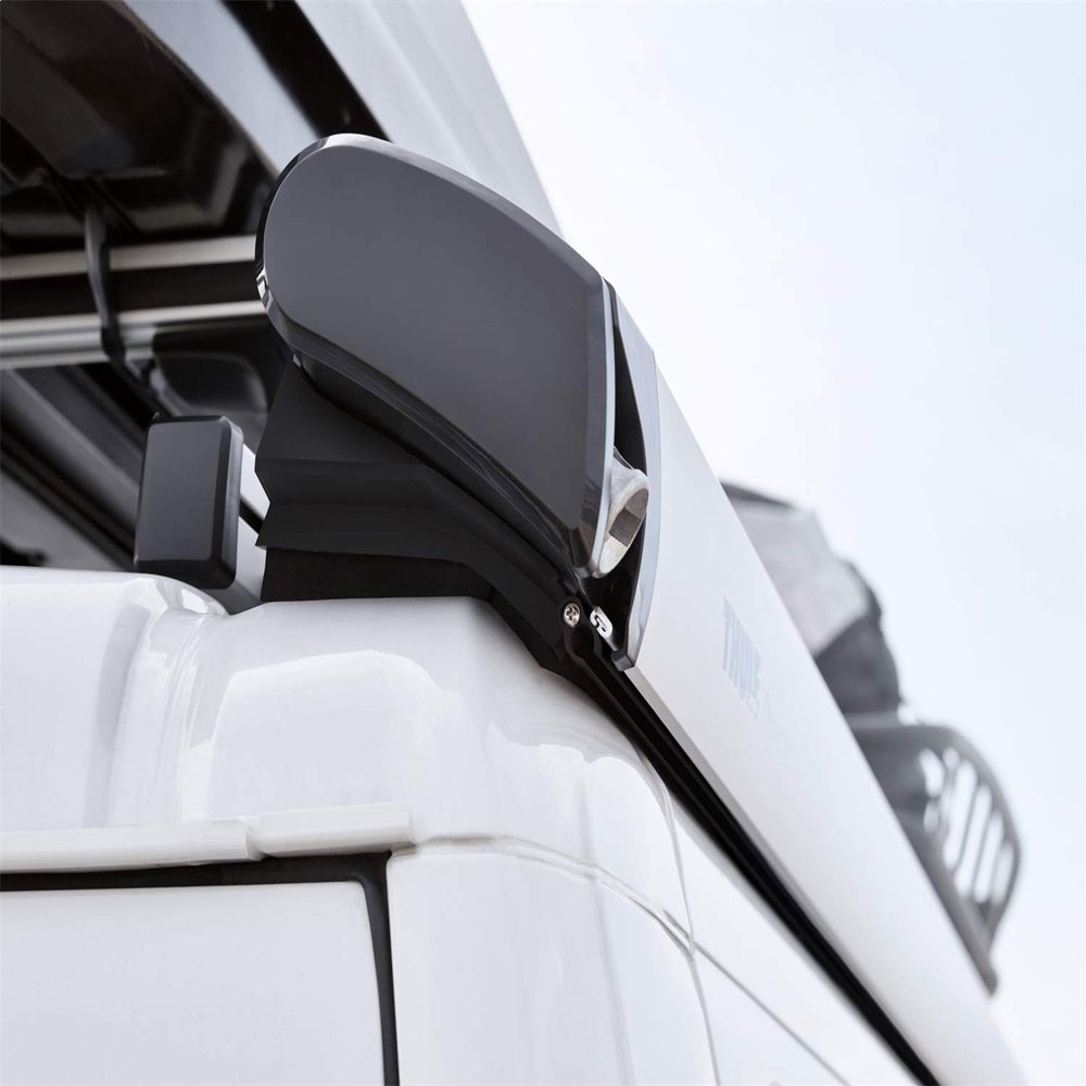 Thule Tent LED Mounting Rail for The Hideaway awnings-Silver