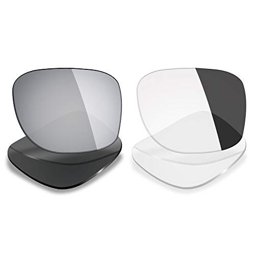 Mryok 2 Pair Polarized Replacement Lenses for Oakley Big Taco Sunglass - Options