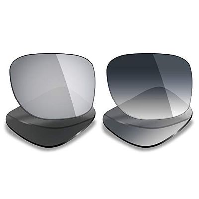 Mryok 2 Pair Polarized Replacement Lenses for Oakley Big Taco Sunglass - Options
