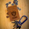Rico Industries NCAA Laser Engraved Front Pocket Wallet, Missouri Tigers view 2