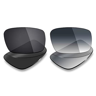 Mryok 2 Pair Polarized Replacement Lenses for Oakley Crankshaft Sunglass - Options