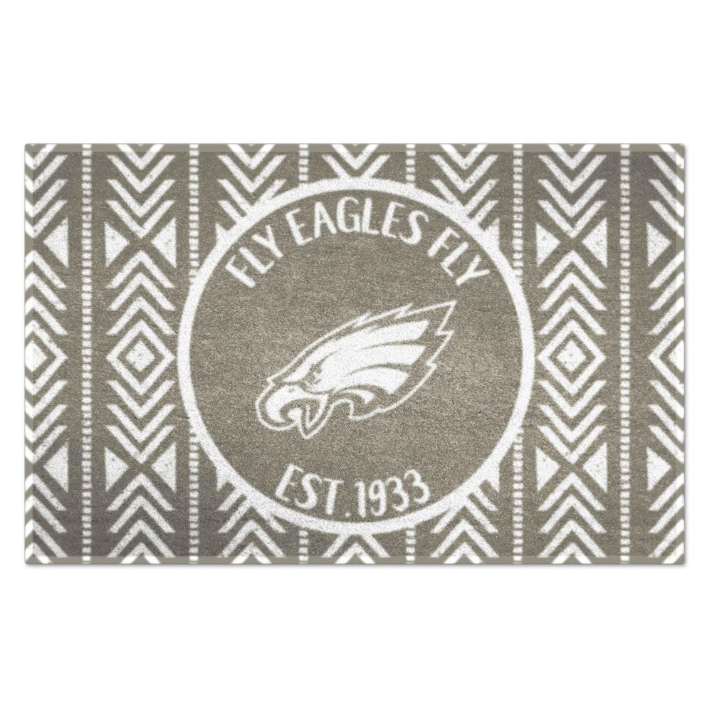 FANMATS 26181 Philadelphia Eagles Southern Style Starter Mat Accent Rug - 19in. x 30in. | Sports Fan Home Decor Rug and Tailgating Mat
