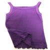 I&S Girl's 4 Pack Soft Cotton Cami Spaghetti Strap Tank Top Undershirts (10, Dark Colors) view 2