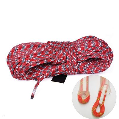 11mm Static Rope Camping Rock Climbing Rope 26KN High Strength Safety Rope for Working at Height Climbing Equipment