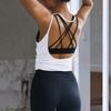 OYANUS Womens Summer Workout Tops Sexy Backless Yoga Shirts Open Back Activewear Running Sports Gym Tank Tops White XL view 2