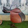 Y&Z Enterprises New Jumping Close Contact Leather English Horse Saddle & Tack (Size- 12-18" Inch Seat) (14", D-3) view 1