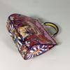 Nal Sur Luxury Italy Brand Ethnic Flower Print Bag Leather Lady Handbag Women's Colorful Shoulder Bag view 3