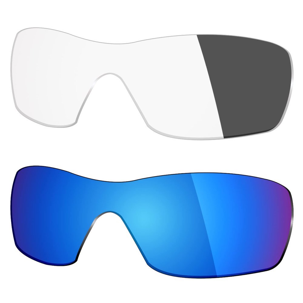 Mryok 2 Pair Polarized Replacement Lenses for Oakley Dart Sunglass - Options