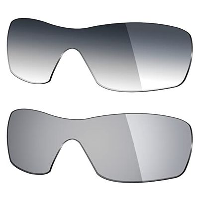 Mryok 2 Pair Polarized Replacement Lenses for Oakley Dart Sunglass - Options