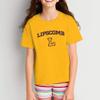 UGP Campus Apparel YS03 - Lipscomb Bisons Arch Logo Youth T-Shirt - Small - Gold view 3