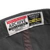 AMERICAN NEEDLE Archive Nippon League Hanshin Tigers Baseball Dad Buckle Strap Hat (44740A-HTI-BLK) Black view 2