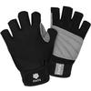 FitsT4 Sports Half Finger Padded Palm Gloves for Diving, Sailing, Jet Skiing, Stand-UP Boarding, Kayaking and Water Skiing, Suitable for Men&Women&Youth Black L view 1