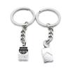 1 Item Metal Keychain Keyring Key Tags Chains Rings Jewelry Bag Charms ZL9K0 Crayon view 1