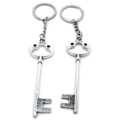 1 Item Metal Keychain Keyring Key Tags Chains Rings Jewelry Bag Charms K4ZE8 Magic Skeleton Key