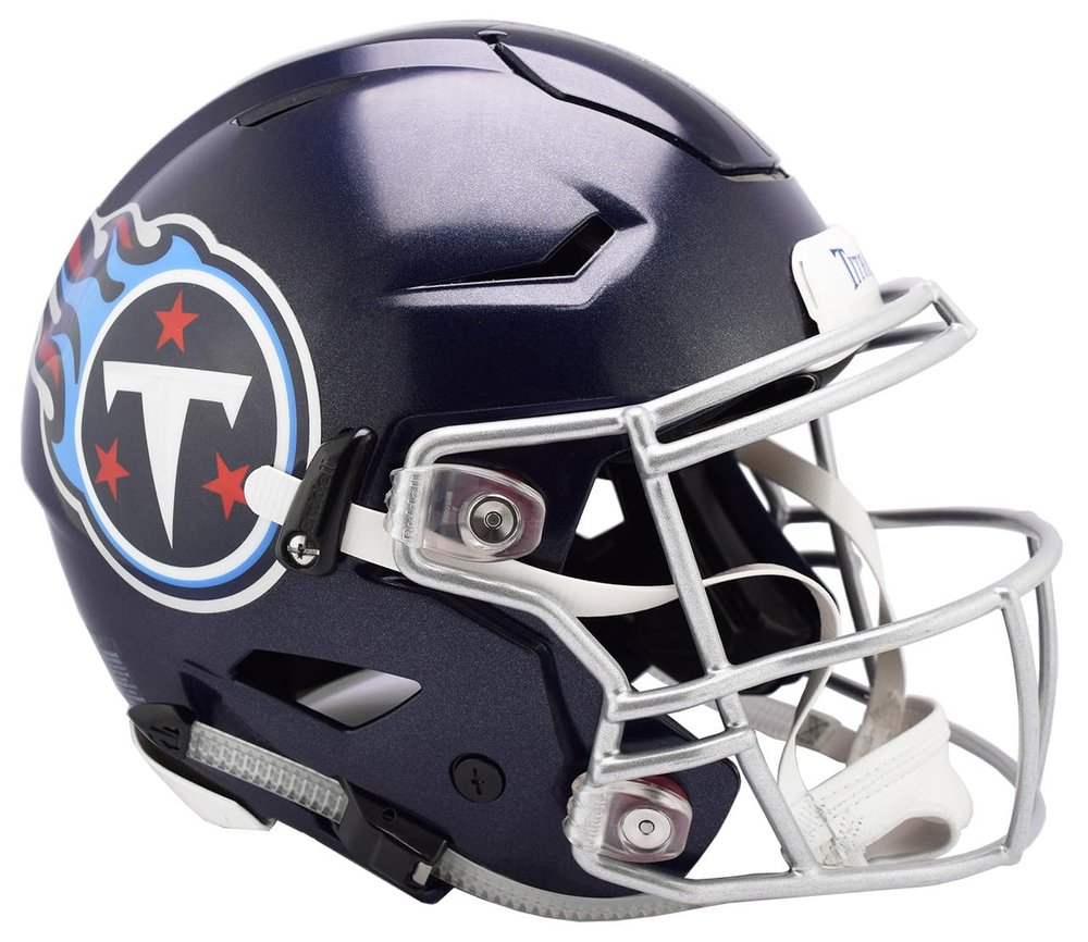 Riddell NFL Tennessee Titans Speedflex Authentic Football Helmet , Large
