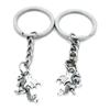 1 Item Metal Keychain Keyring Key Tags Chains Rings Jewelry Bag Charms R6ZC0 Dragon view 1